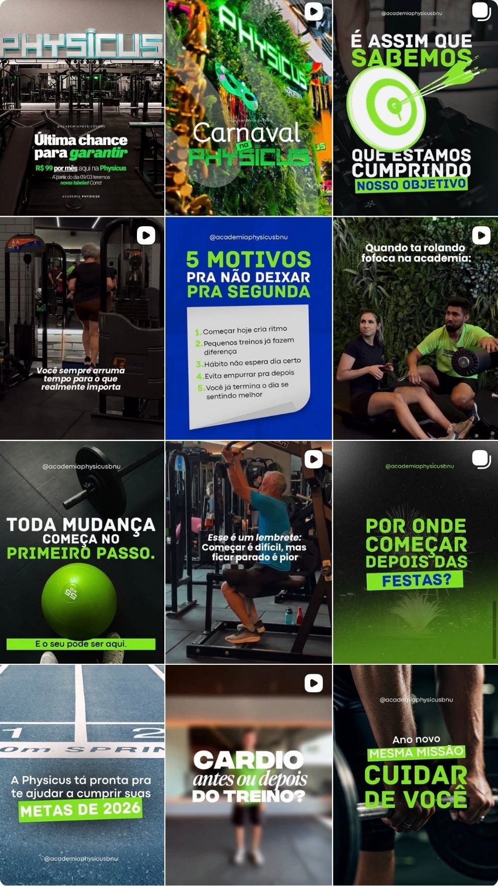 Physicus antes da construção de conteúdo